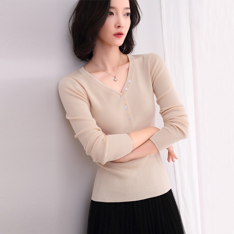 セーター vネック ニット レディース 長袖 秋 冬 大きいサイズ ショート丈 可愛い チュニック 無地 カジュアル トップス 洗える おしゃれ シンプル 着やせ 上品