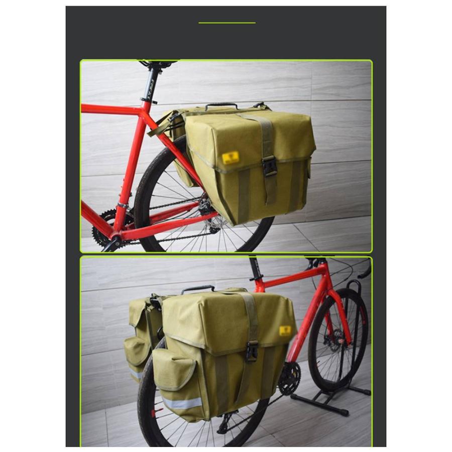 [限定購入/新品/出荷が早い]自転車 反射 自転車用 リアバッグ サイドバッグ バイク 防水 バッグ パニアバッグ 30L 43L サイクル マウンテンバイク 50L キャリ