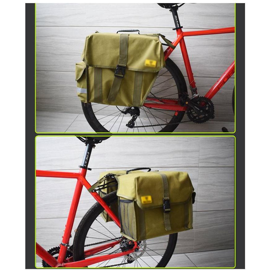 [限定購入/新品/出荷が早い]自転車 反射 自転車用 リアバッグ サイドバッグ バイク 防水 バッグ パニアバッグ 30L 43L サイクル マウンテンバイク 50L キャリ