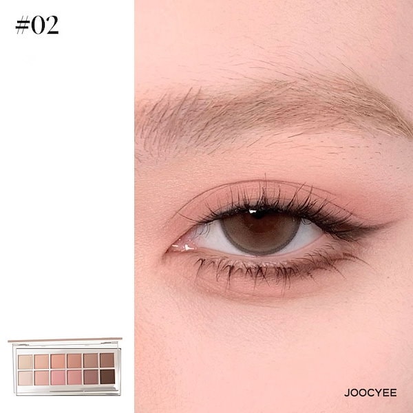 12 Shades Eyeshadow Palette｜Joocyeeの人気色を比較