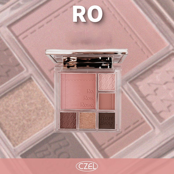 Qoo10] CZEL 【新商品】アイシャドウ チーク 6色シリ