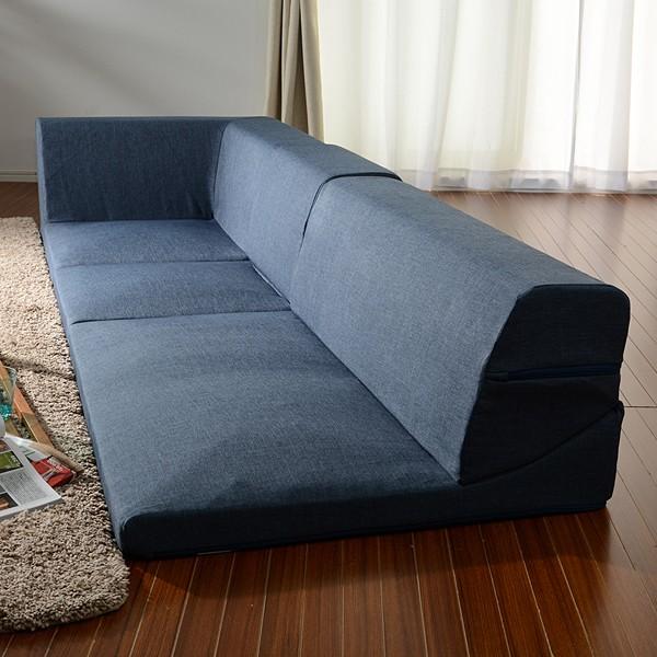 コーナーソファー ロータイプ こたつ L字 フロアソファ ローソファー おしゃれ 北欧