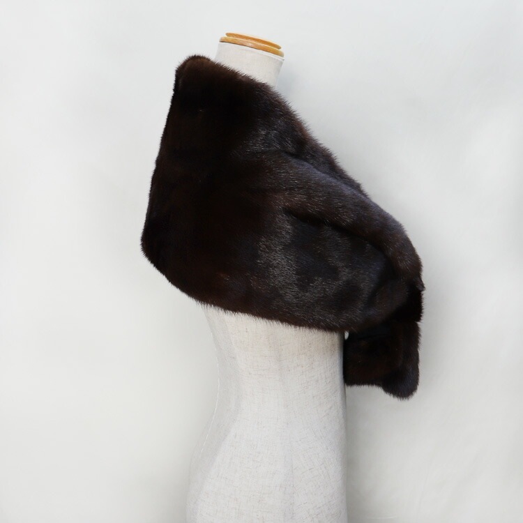 ミンク ドレッシースタイル ファー ショール ダークブラウン 【入学式卒業式などセレモニー記念日に】【パーティ】【結婚式】【着物/和装】 送料無料 レディース ギフト プレゼント ミンク ドレッシースタイル ファー ショール ダークブラウン 【入学式卒業式などセレモニー記念日に】【パーティ】【結婚式】【着物/和装】 送料無料 レディース ギフト プレゼント