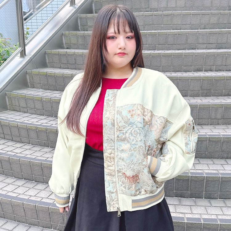 大きいサイズレディース アウター ジャケット ブルゾン 花柄切替えブルゾン オーバーサイズ ジャガード 花柄 切替え 羽織り 裏地 ファスナー カジュアル 秋新作 冬服 春服 LL 2L 3L 4L 大きいサイズレディース アウター ジャケット ブルゾン 花柄切替えブルゾン オーバーサイズ ジャガード 花柄 切替え 羽織り 裏地 ファスナー カジュアル 秋新作 冬服 春服 LL 2L 3L 4L