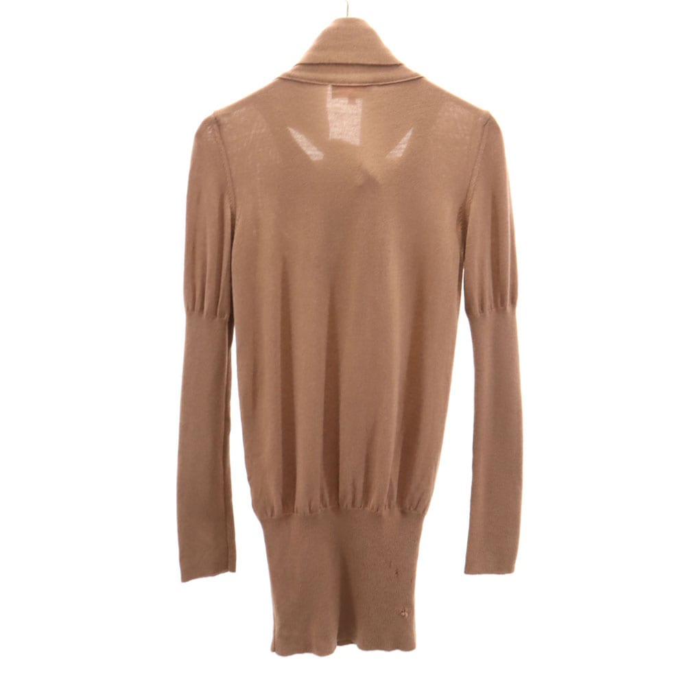 viviennewestwoodブラウン ニットカーディガン 長袖 ヴィヴィアン