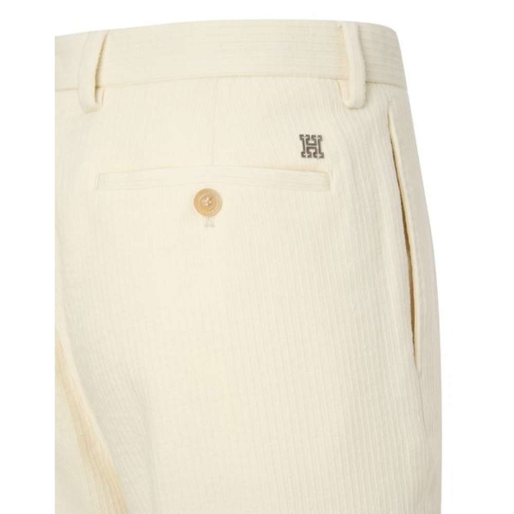 COLLECTION アイボリー コーデュロイ セットアップ パンツ HZPA4D703IV