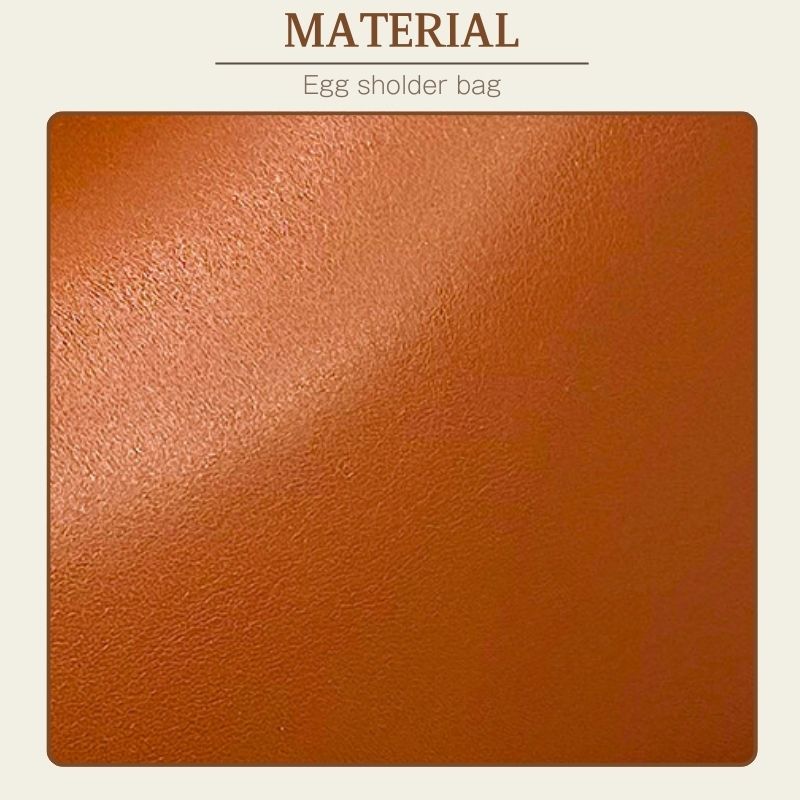 【即納】ショルダーバッグ エッグ型 ハンドバッグ ホワイト 白 ブラック 黒 イエロー 黄色 ブラウン 可愛い おしゃれ 肩掛け 斜めがけ バッグ レディース かわいい きれいめ 合成皮革[R](Q)