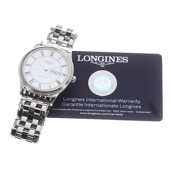 ロンジン LONGINES 1832 張りつく L4.325.4.52.0 ブラック文字盤 新品 腕時計 レディース