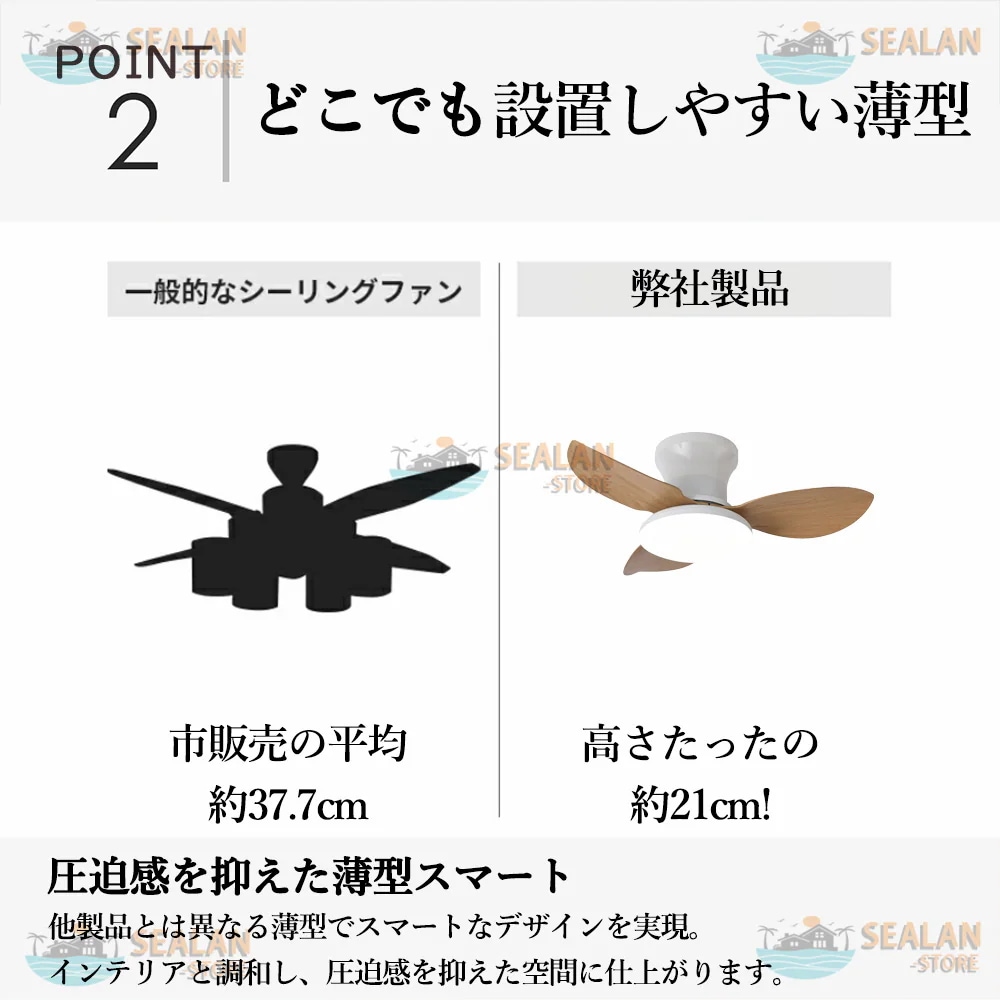 シーリングファンライト LED ファン付き照明 6畳 8畳 10畳 12畳 調光調色 APP対応 6段調節 静音 軽量 扇風機 省エネ シーリングファン 照明器具 明るい 安い
