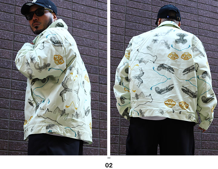 LIVE MECHANICS アウター 秋 長袖 中綿 ジャケット ブルゾン メンズ 春