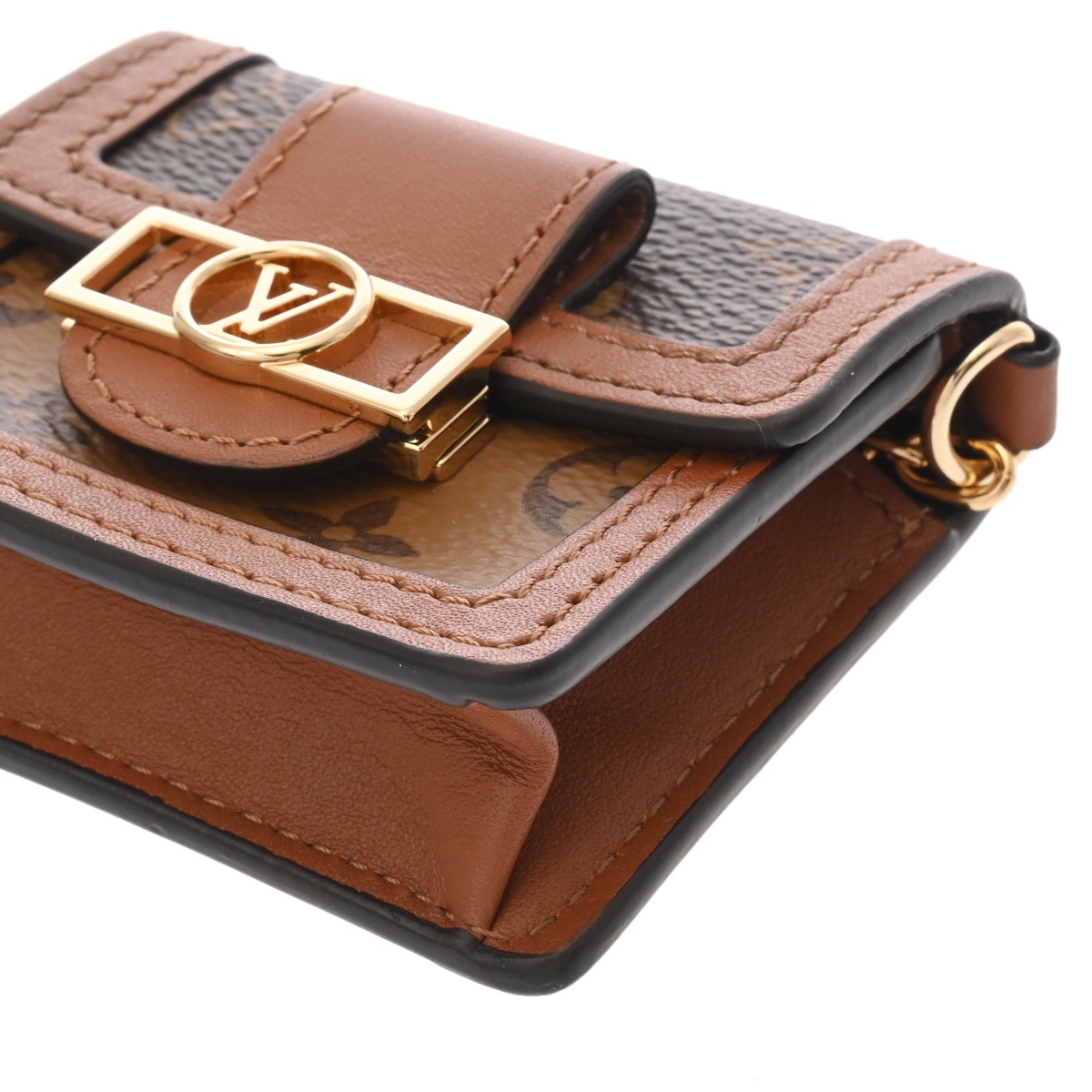 モノグラムリバース マイクロドーフィーヌ ブラウン M80250 レディース モノグラムキャンバス ショルダーバッグ Aランク 中古 銀蔵 モノグラムリバース マイクロドーフィーヌ ブラウン M80250 レディース モノグラムキャンバス ショルダーバッグ Aランク 中古 銀蔵