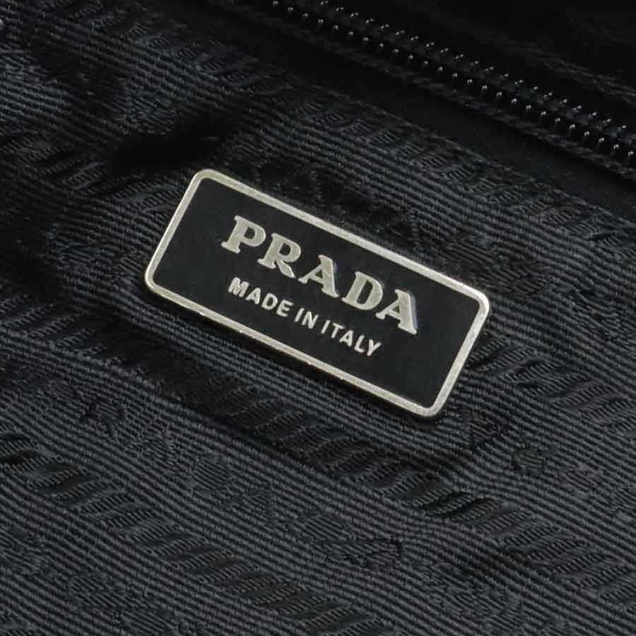 プラダ PRADA 斜め掛けショルダーバッグ ナイロン ブラック シルバー メンズ e60652a プラダ PRADA 斜め掛けショルダーバッグ ナイロン ブラック シルバー メンズ e60652a
