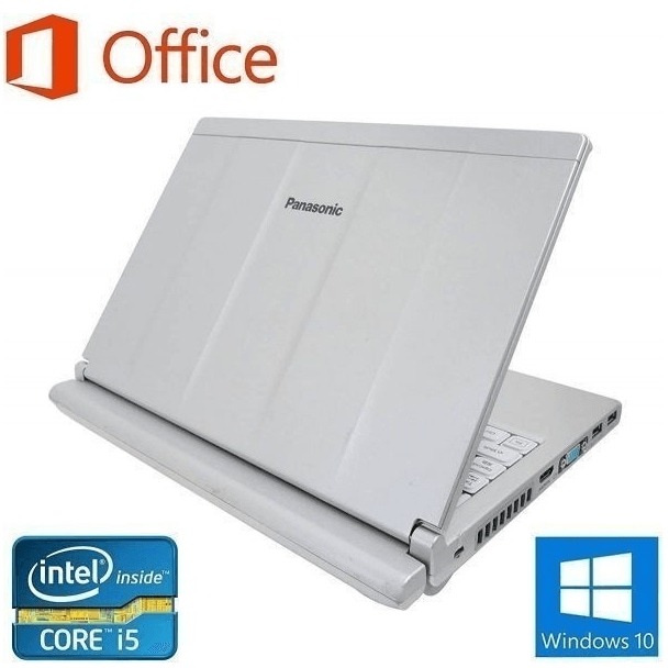 Panasonic CF-SX1 レッツノート 新品メモリー:8GB 新品SSD:512GB 12