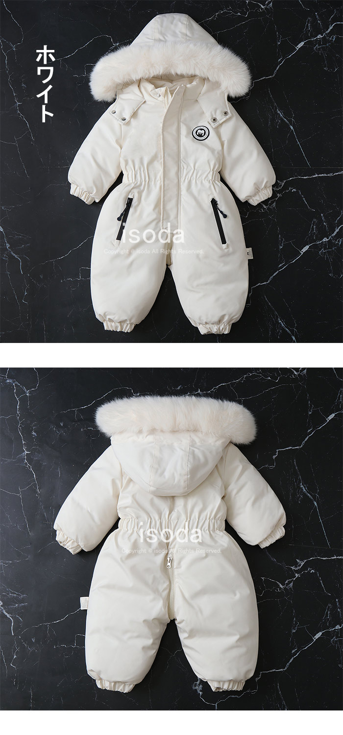 ベビー キッズ ジャンプスーツ スノーコンビ オールインワン スキーウェア キッズ ベビー つなぎ スノーウェア ジャンプ