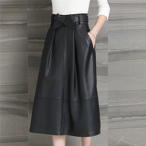 低価超歓迎 Aライン ベルト付き : レディース服 大きいサイズ HOT新品