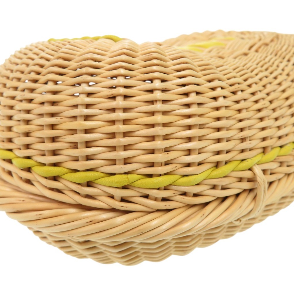 未使用品 プティアッシュ ミノディエール クラッチバッグ ストロー/トリヨンクレマンス クレ 0869【中古】 レディース 未使用品 プティアッシュ ミノディエール クラッチバッグ ストロー/トリヨンクレマンス クレ 0869【中古】 レディース