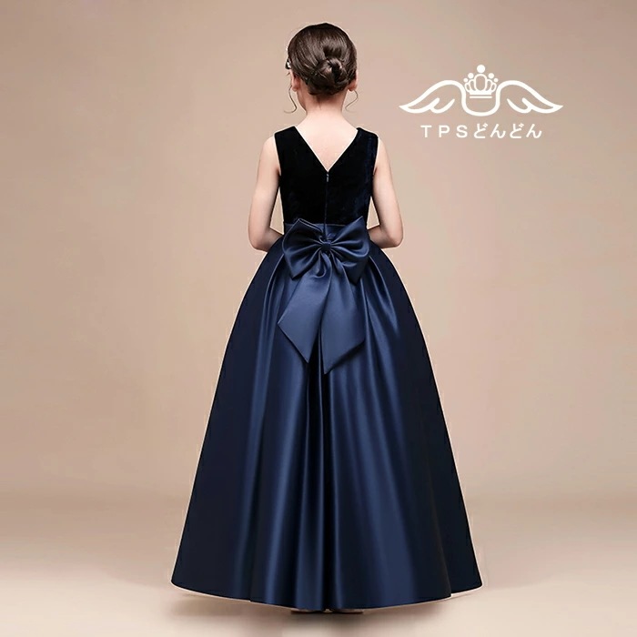 激安販売！子供ドレス 発表会ドレス ジュニアドレス 女の子 ロングドレス コンクール ドレス 子供ドレス ワンピース ピアノ 子どもドレス 発表会 結婚式 キッズドレス 160 150 140 こども