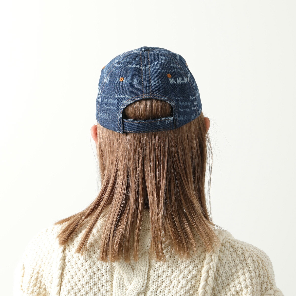 MARNI マルニ ベースボールキャップ CLZC0108A0 USCV36 レディース デニム ロゴ 帽子 JQB50/IRIS-BLUE MARNI マルニ ベースボールキャップ CLZC0108A0 USCV36 レディース デニム ロゴ 帽子 JQB50/IRIS-BLUE