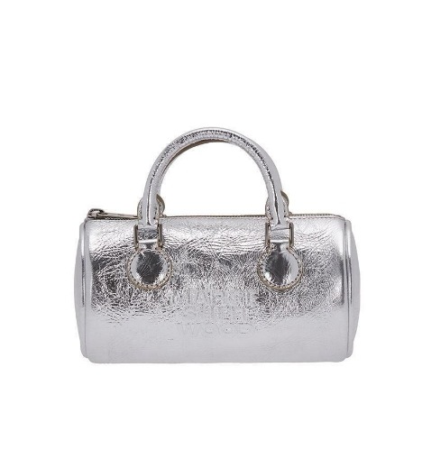 【MARGESHERWOOD】 LOG BAG : SILVER CRINKLE 【MARGESHERWOOD】 LOG BAG : SILVER CRINKLE