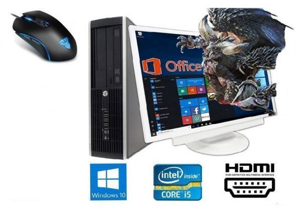 GTX1050TI HP Pro 6300 メモリー8GB SSD256GB+HDD1TB &【最新