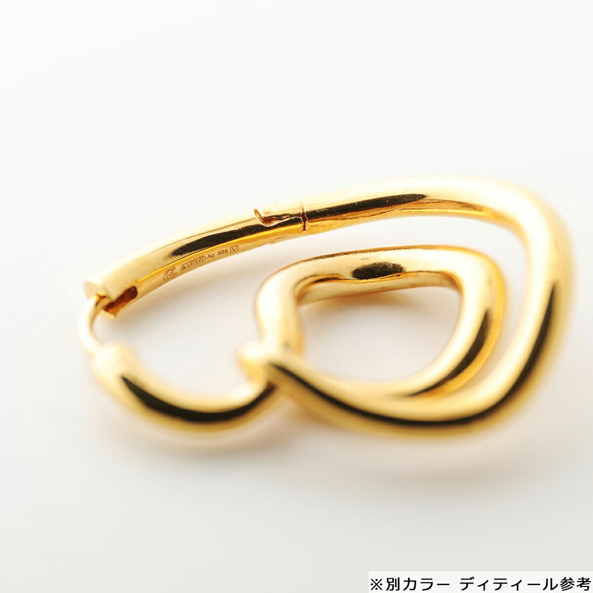 Charlotte Chesnais シャルロットシェネ ピアス CREOLE LASSO 23BO125AR レディース フープピアス アクセサリー ARGE】 Charlotte Chesnais シャルロットシェネ ピアス CREOLE LASSO 23BO125AR レディース フープピアス アクセサリー ARGE】