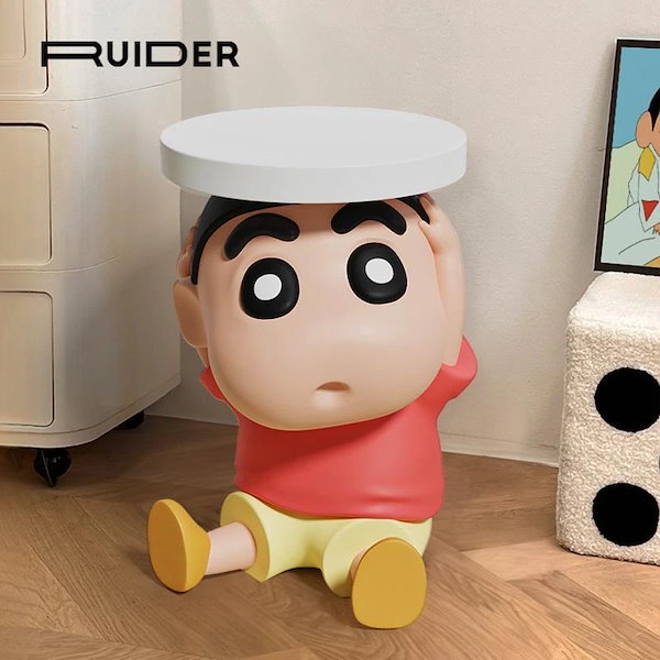 クレヨンしんちゃん しんちゃん＆ぼーちやん サイドテーブル 50cm クレヨンしんちゃん しんちゃん＆ぼーちやん サイドテーブル 50cm