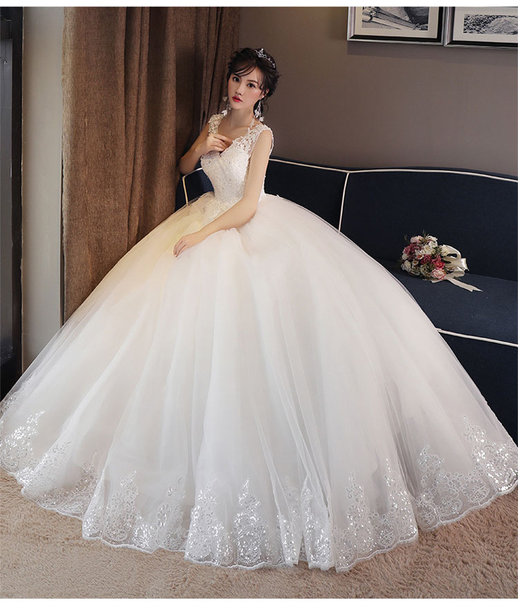 【即納】ウェディングドレス 白 プリンセラインドレス ノースリーブ 刺繍 Aライン エンパイアドレス レース ドレス 豪華な花嫁ドレス 編み上げタイプ シンプルドレス/姫系ドレス/刺繍フリルドレス 【即納】ウェディングドレス 白 プリンセラインドレス ノースリーブ 刺繍 Aライン エンパイアドレス レース ドレス 豪華な花嫁ドレス 編み上げタイプ シンプルドレス/姫系ドレス/刺繍フリルドレス