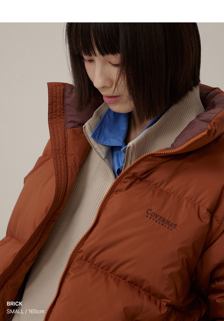 [24FW] CIVIC ORIGIN SHORT PUFFER / プレミアムダックダウンジャケット