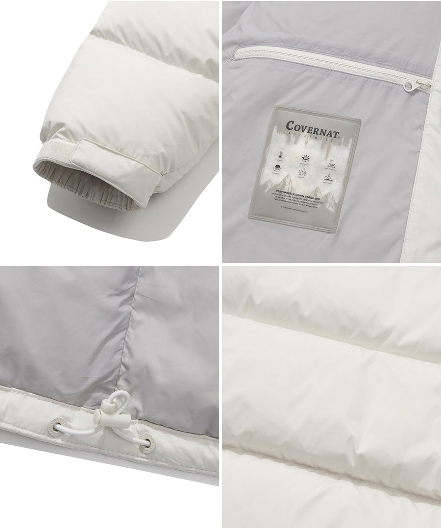 [24FW] CIVIC ORIGIN SHORT PUFFER / プレミアムダックダウンジャケット