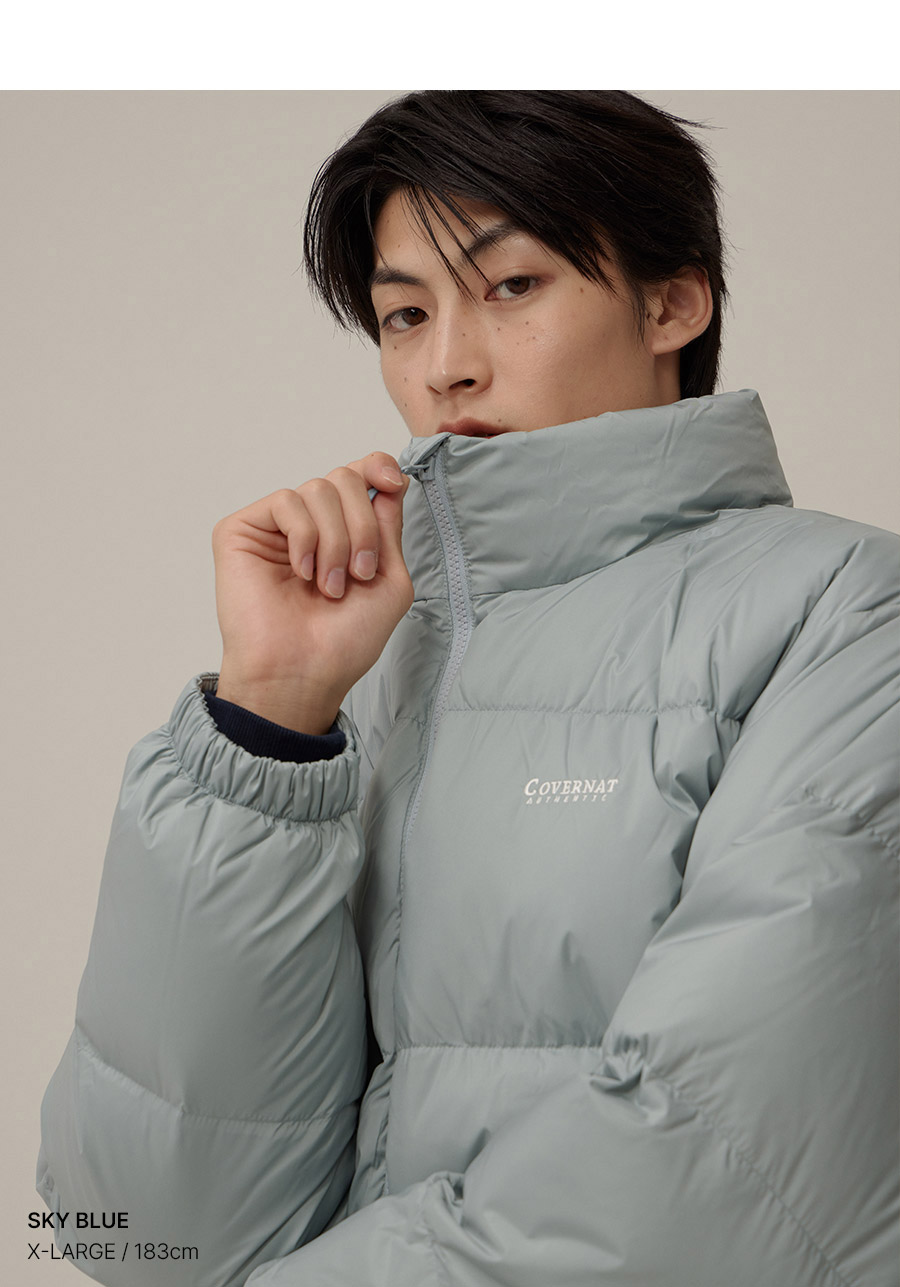 [24FW] CIVIC ORIGIN SHORT PUFFER / プレミアムダックダウンジャケット