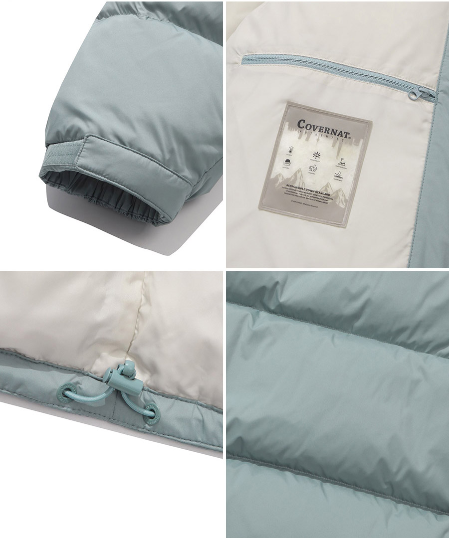 [24FW] CIVIC ORIGIN SHORT PUFFER / プレミアムダックダウンジャケット