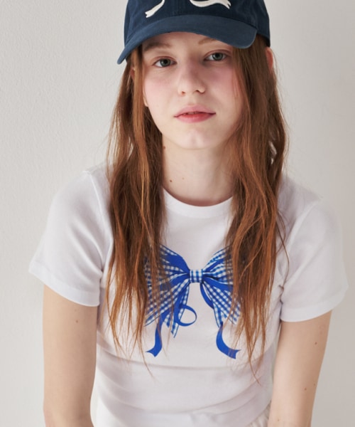 [韓国セレブ着用] DOUBLE RIBBON SLIM CROP T SHIRT 10色 mdprevattcaulkingandwaterproofing.com