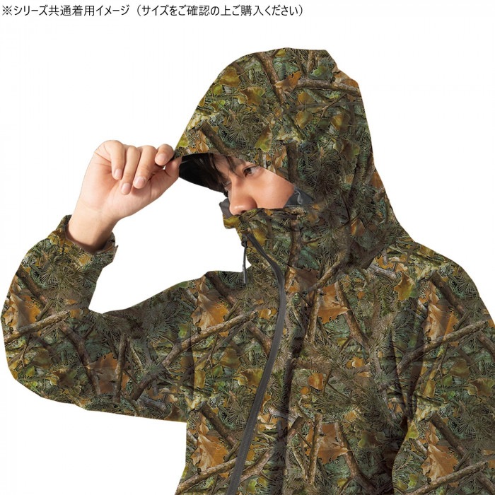 イーブンリバー ストレッチレインスーツ ウッドカモ(35) サイズ:3L ME300 イーブンリバー ストレッチレインスーツ ウッドカモ(35) サイズ:3L ME300