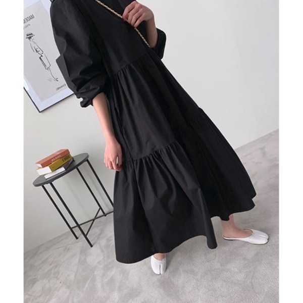 2色展開 レディース ワンピース ロングワンピース ロングワンピ 長袖 膝下 ロング丈 マキシ丈 マキシ アンクル丈 Aライン ボリューム袖 切り替え ティアードワンピ フレア フレアスカート 2色展開 レディース ワンピース ロングワンピース ロングワンピ 長袖 膝下 ロング丈 マキシ丈 マキシ アンクル丈 Aライン ボリューム袖 切り替え ティアードワンピ フレア フレアスカート