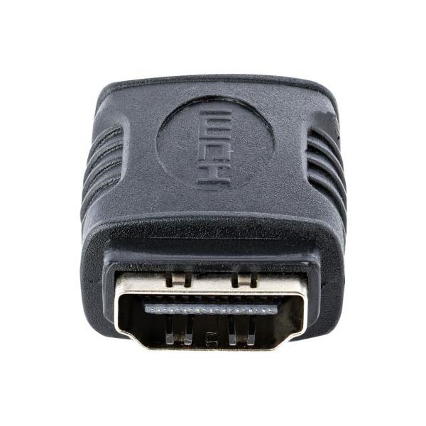 （まとめ） StarTech.com HDMI 中継コネクター メス-メス ブラック GCHDMIFF 1個 [x3セット]