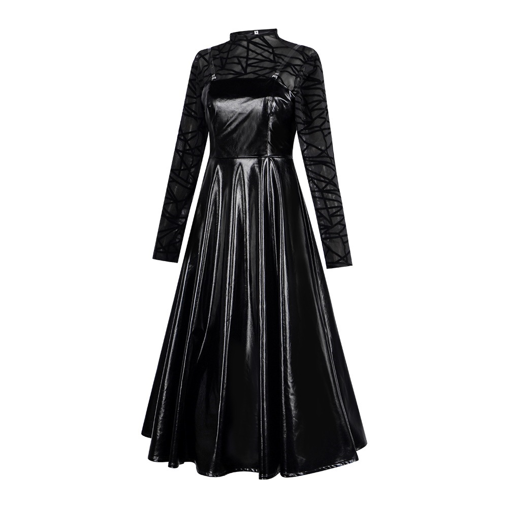 【速達!】新作坂本普段着アニメ版大仏コスプレ衣装ハロウィンゴシック黒ワンピース 【速達!】新作坂本普段着アニメ版大仏コスプレ衣装ハロウィンゴシック黒ワンピース