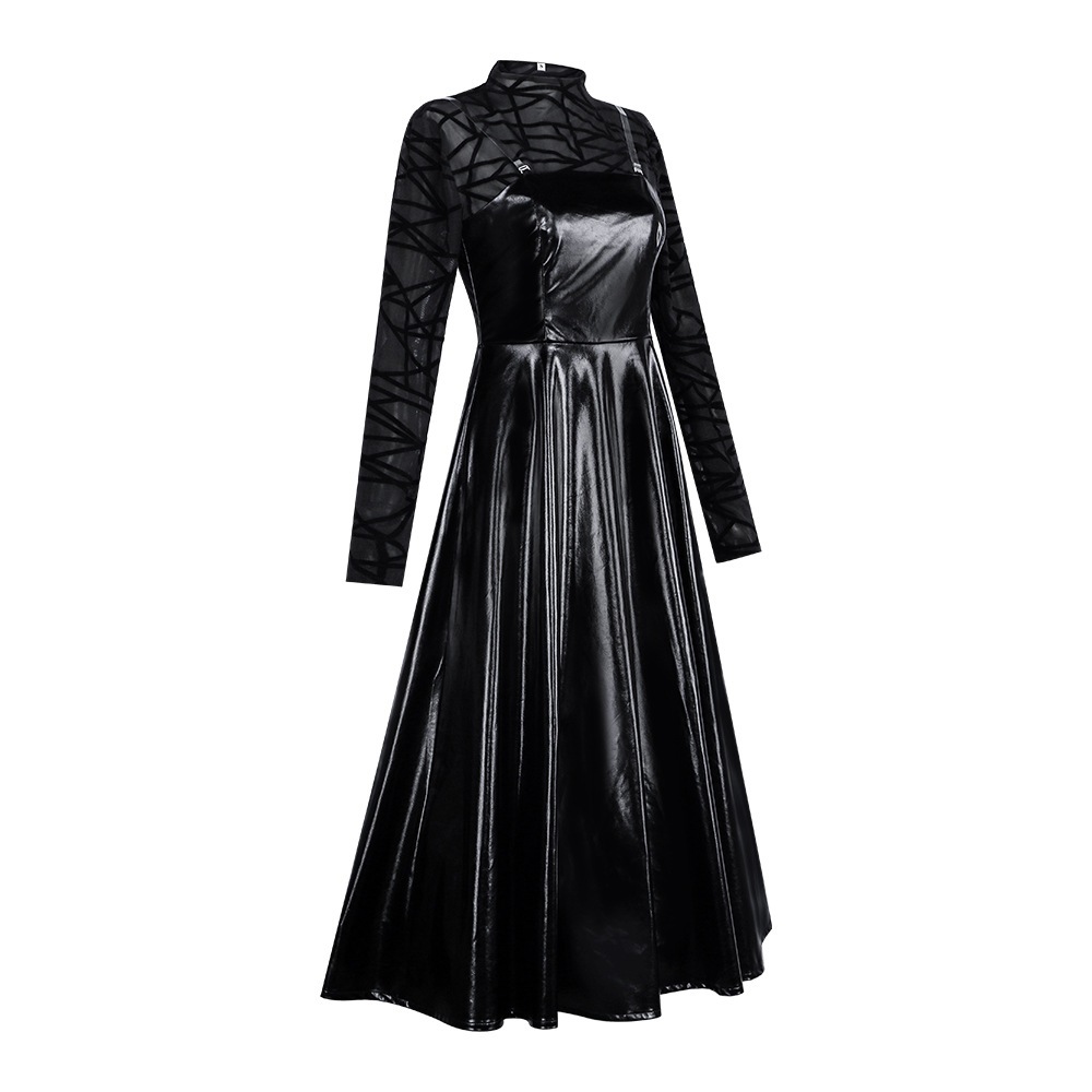 【速達!】新作坂本普段着アニメ版大仏コスプレ衣装ハロウィンゴシック黒ワンピース 【速達!】新作坂本普段着アニメ版大仏コスプレ衣装ハロウィンゴシック黒ワンピース