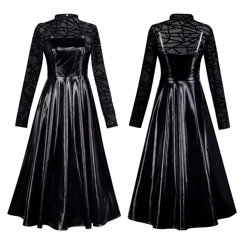 【速達!】新作坂本普段着アニメ版大仏コスプレ衣装ハロウィンゴシック黒ワンピース 【速達!】新作坂本普段着アニメ版大仏コスプレ衣装ハロウィンゴシック黒ワンピース