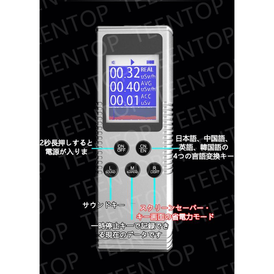 【日本語あり！】プロの核放射線検出器TFTディスプレイ付き放射線検出器 【セール 】核放射能汚染検出器とモニター X線テスターガンマ線硬ベータ線検知 GM計数管