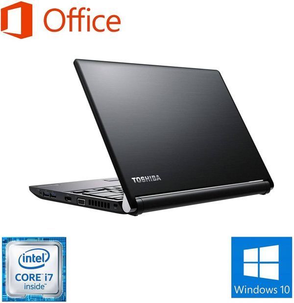 R73 東芝 Windows10 PC Core i7 SSD:256GB メモリー：8GB Off
