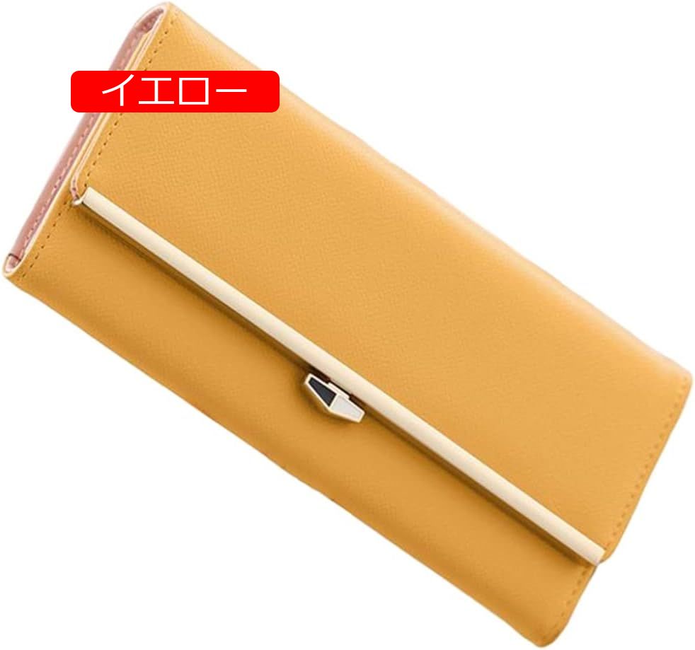 【20%OFFクーポン】三つ折り 長財布 レディース 大人 無地 英字柄 ファスナー ボタン 財布 大容量 カード レシートと小銭 スマホ入れ可 多機能 お手頃 使いやすい マチ付き コインケース 上