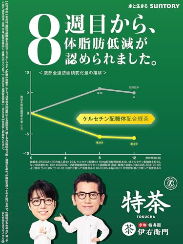 [トクホ]サントリー 伊右衛門 特茶 ジャスミン お茶 500ml×24本