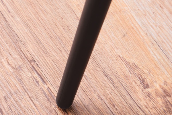 チェア 2脚セット 座面高47cm ダイニングチェア レザー調 クッション ファブリック 布張り