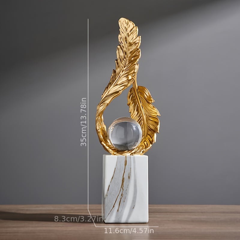 オブジェ 羽根 シンプル モダン クリエイティブ 置物 オーナメント おしゃれ かわいい インテリア プレゼント ゴールド 白 ホワイト 4-7 オブジェ 羽根 シンプル モダン クリエイティブ 置物 オーナメント おしゃれ かわいい インテリア プレゼント ゴールド 白 ホワイト 4-7