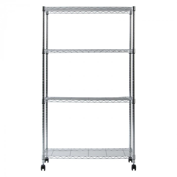 不二貿易 C/D:91787 メタルマルチシェルフ4段90 クロム MS-945154CR 91787 不二貿易 C/D:91787 メタルマルチシェルフ4段90 クロム MS-945154CR 91787