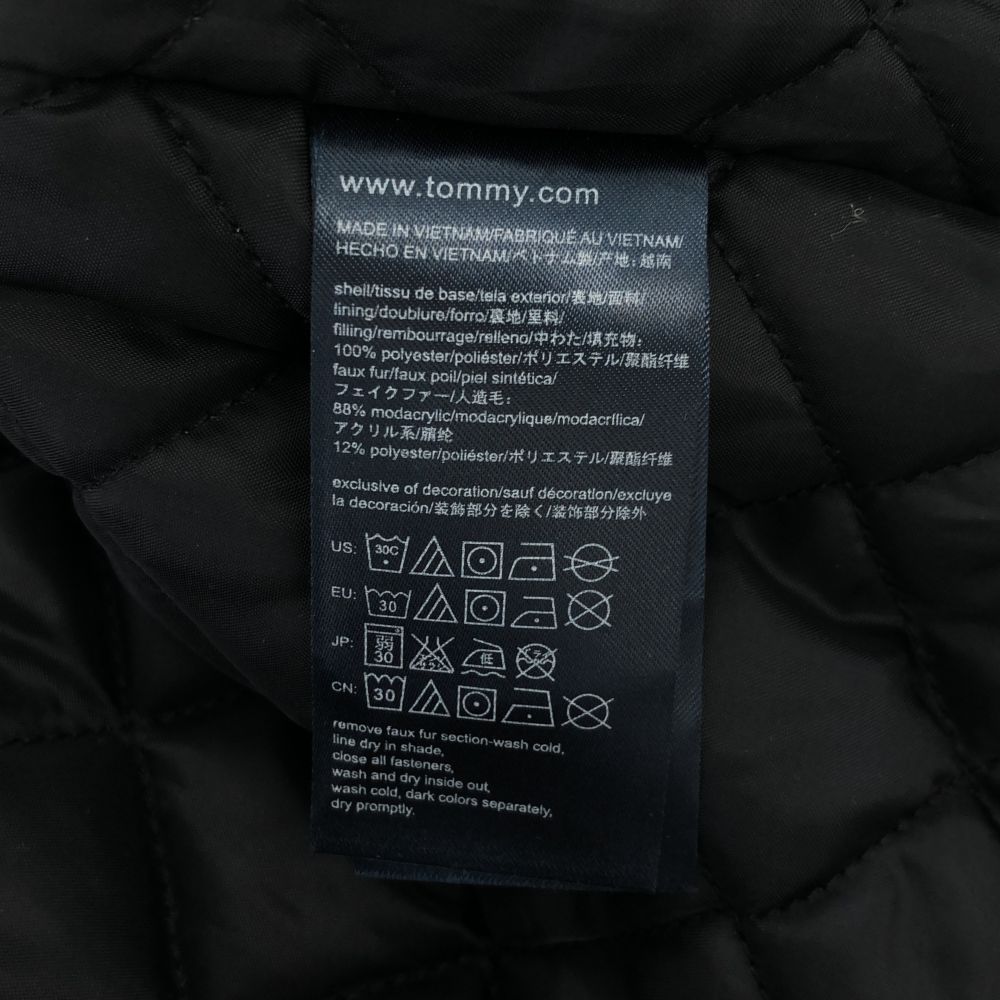 総柄 長袖 フェイクファー 中綿ジャケット S ブルー系 レディース 総柄 長袖 フェイクファー 中綿ジャケット S ブルー系 レディース