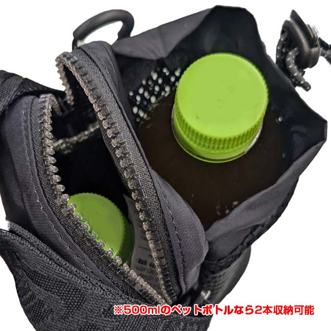 700ml・950ml用 ナイキ(NIKE) TECH テック ステートメント ハイドレーション ボトルキャリー HY9002-013ブラック×ブラック(24y10m) 700ml・950ml用 ナイキ(NIKE) TECH テック ステートメント ハイドレーション ボトルキャリー HY9002-013ブラック×ブラック(24y10m)