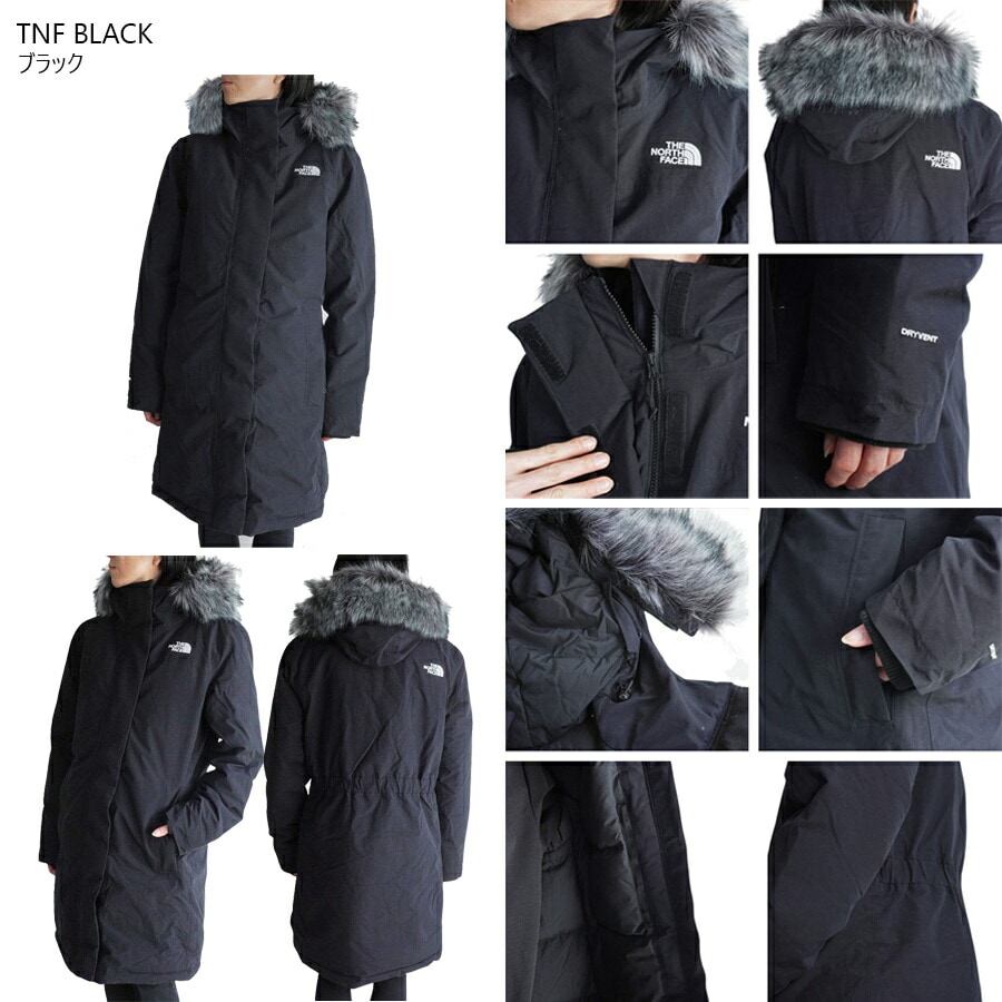 ノースフェイスTHE NORTH FACE レディース ダウンコートW ARCTIC PARKA