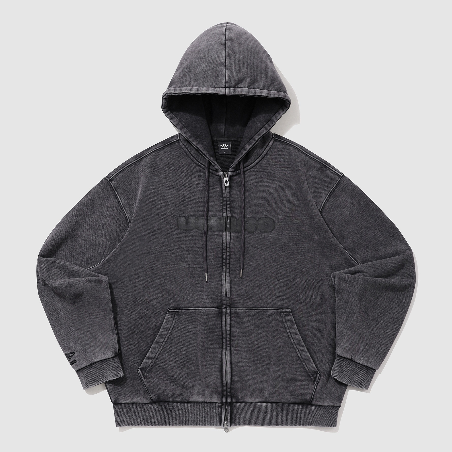 Washed Knit Hooded Zip-Up ユニセックス [UQ121CFT22]