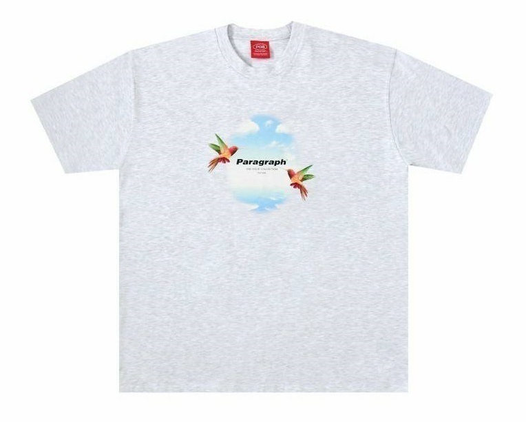 PARA 21SS skybird/Spring summer/smile flower tee